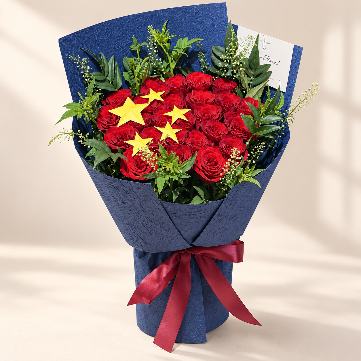 星光深蓝 · 花束商品图